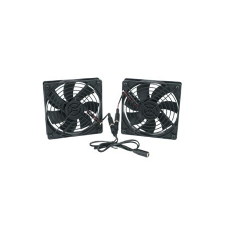 Middle Atlantic Dc, Fankit, 2Fan, 80Mm, 50Cfm T5-DCFANKIT-1